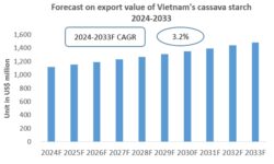 Vietnam Cassava Starch Export Research Report 2024-2033